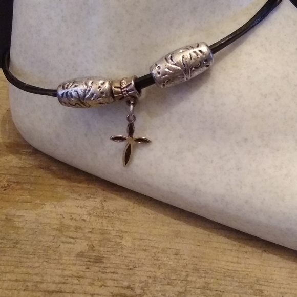 Hand Crafted Jewelry - Leather anklet